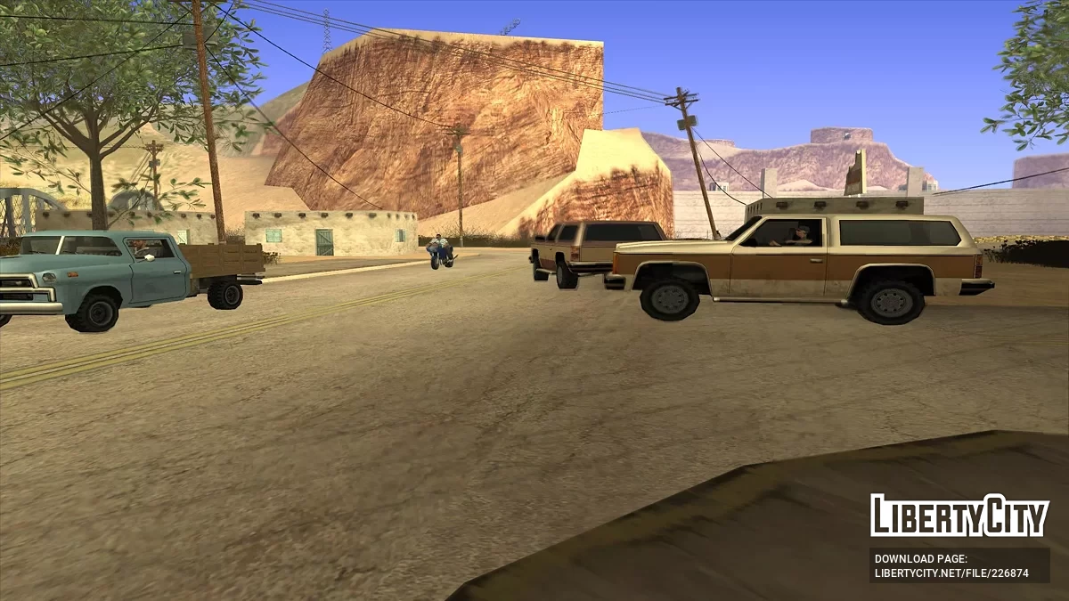 Żywy ruch w wioskach / GTA San Andreas