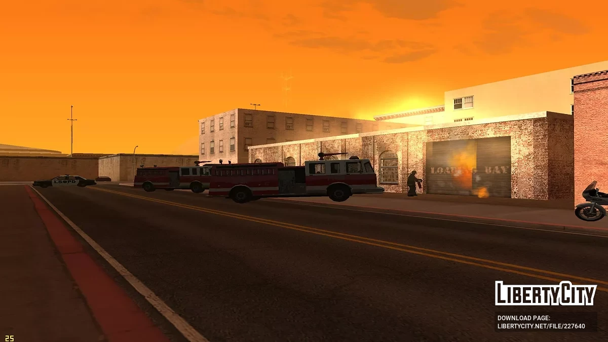 Kebakaran di San Fierro / GTA San Andreas