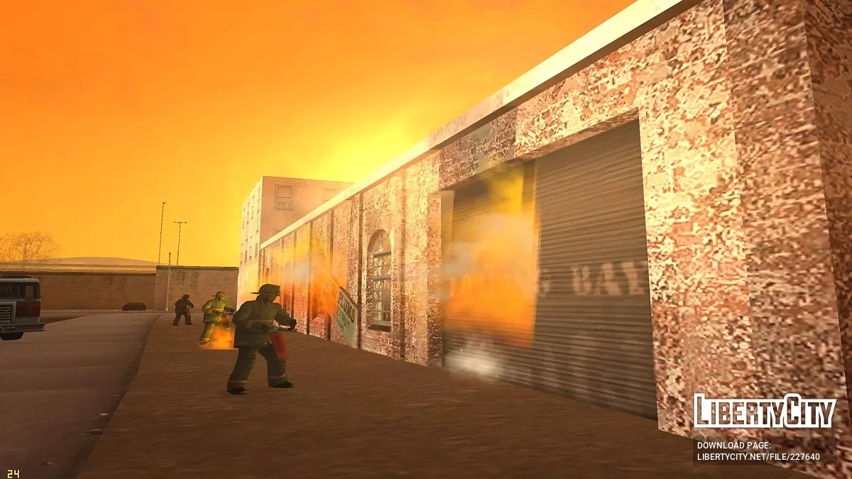 Kebakaran di San Fierro / GTA San Andreas