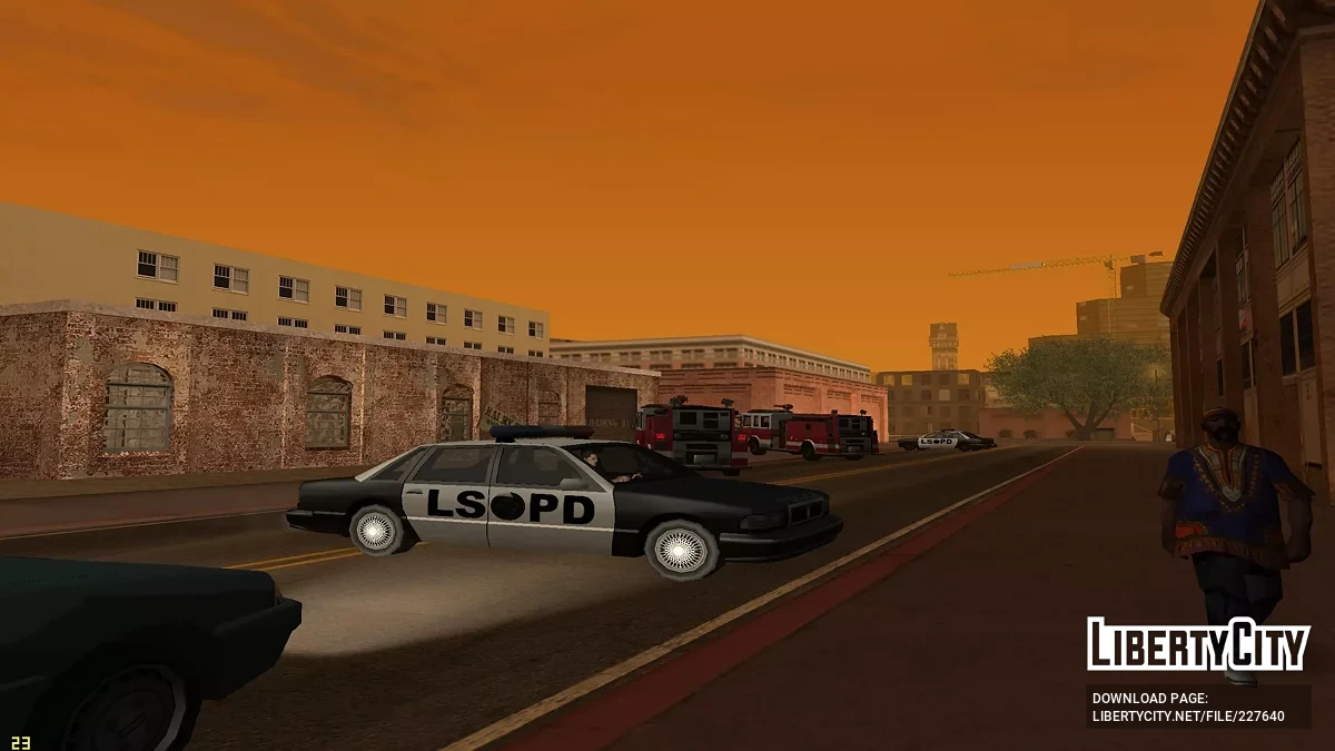 Kebakaran di San Fierro / GTA San Andreas