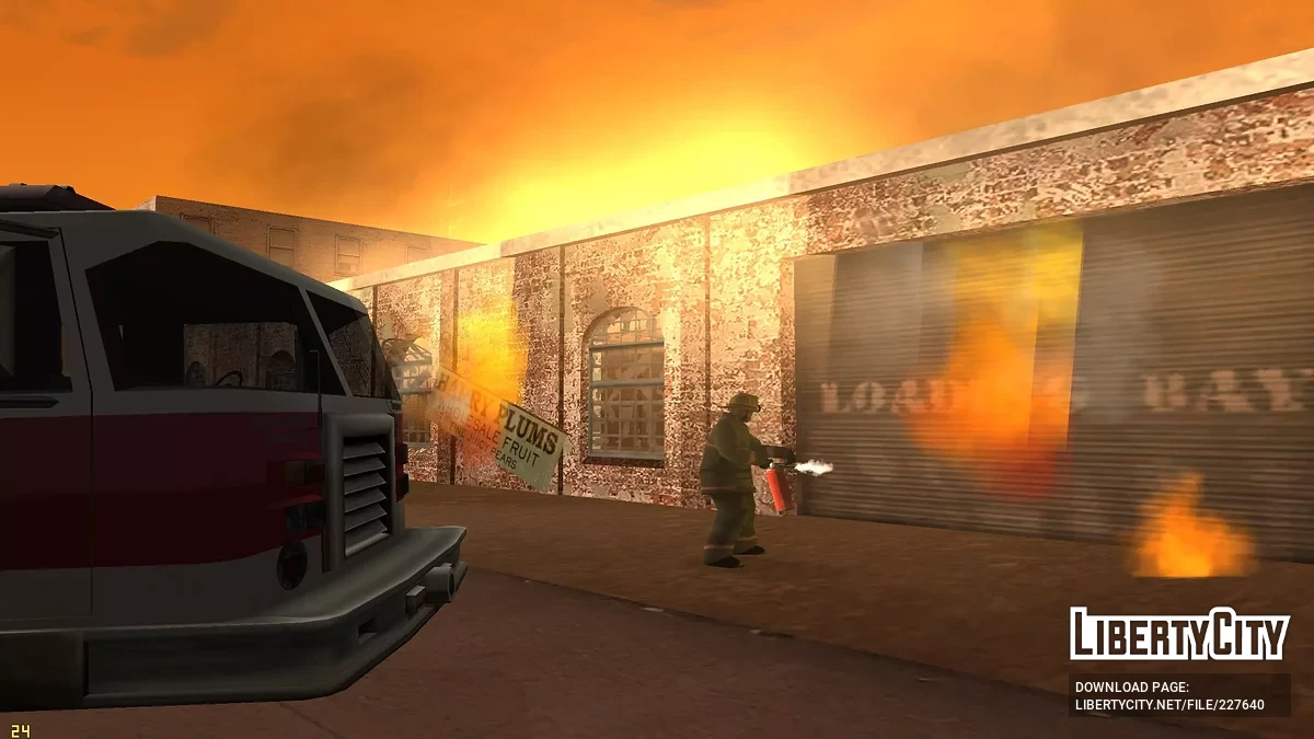 Kebakaran di San Fierro / GTA San Andreas
