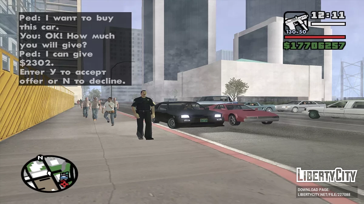 Yolda Geçenlere Araç Sat / GTA San Andreas