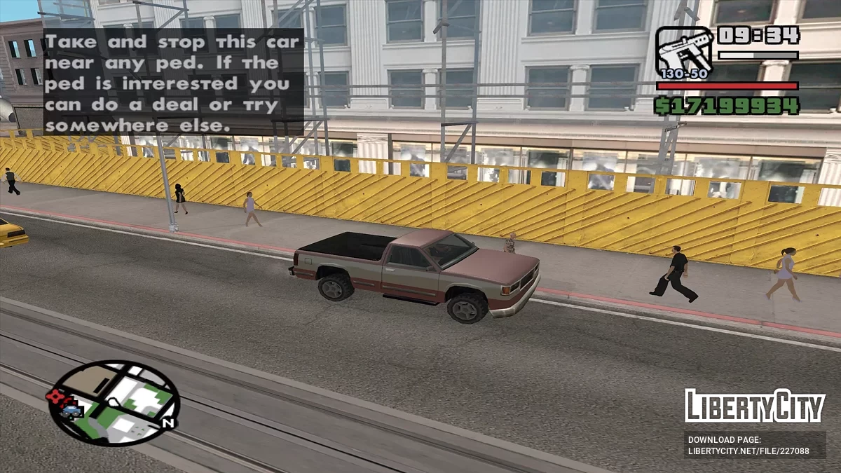 Yolda Geçenlere Araç Sat / GTA San Andreas
