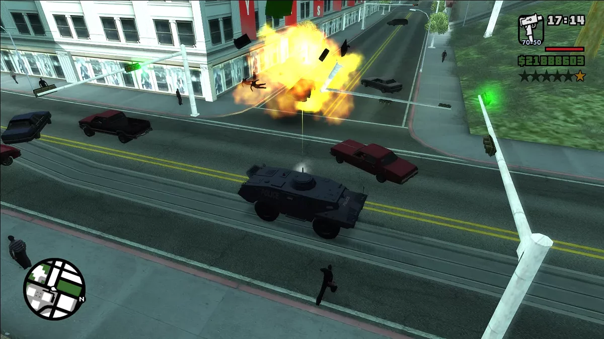 Van de S.W.A.T. com Arma (Versão Corrigida) / GTA San Andreas