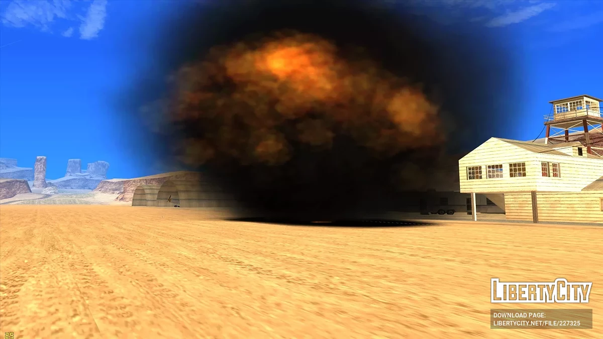 Авіаудар з вертольота / GTA San Andreas