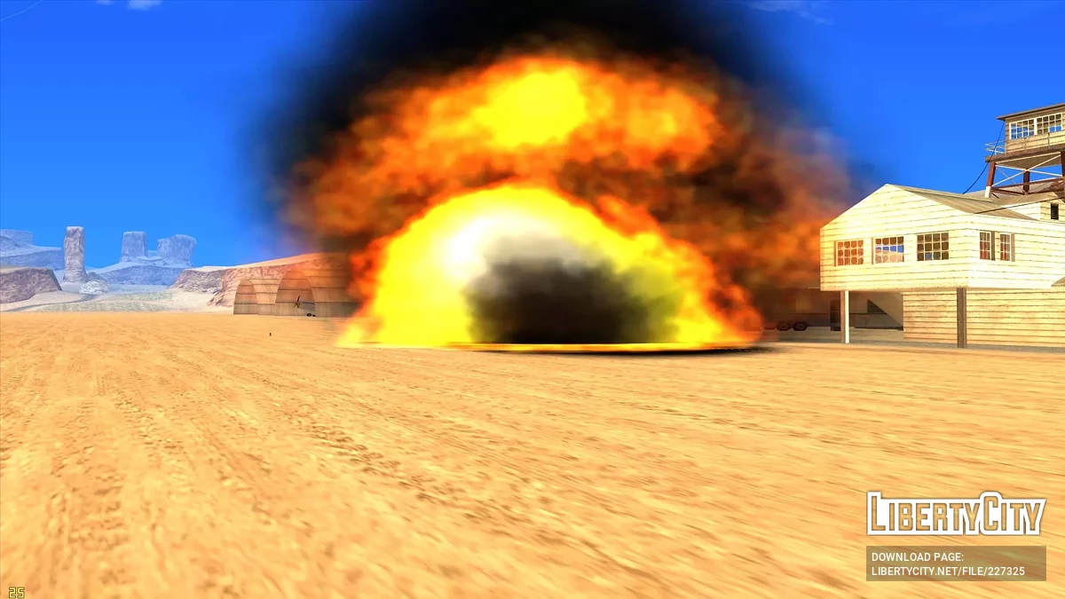 Авіаудар з вертольота / GTA San Andreas