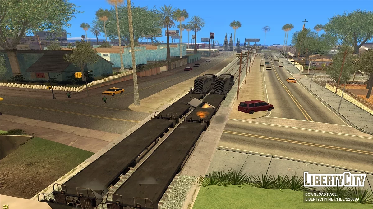 Шалені поїзди / GTA San Andreas
