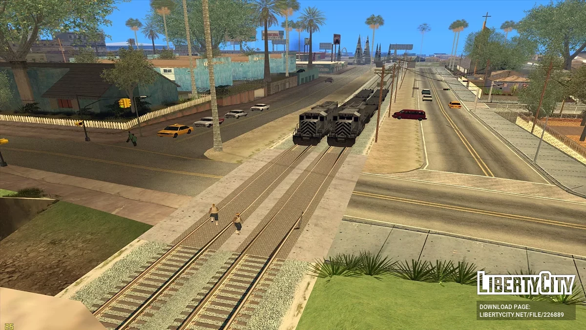 Шалені поїзди / GTA San Andreas