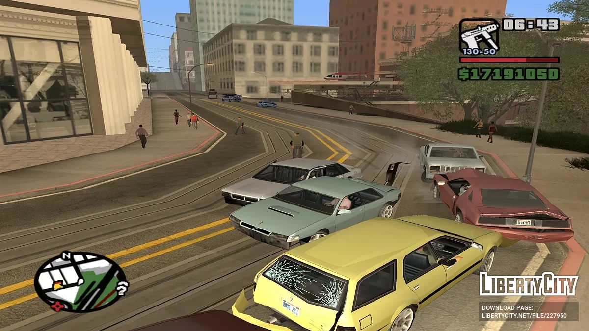 Kecepatan Lalu Lintas / GTA San Andreas