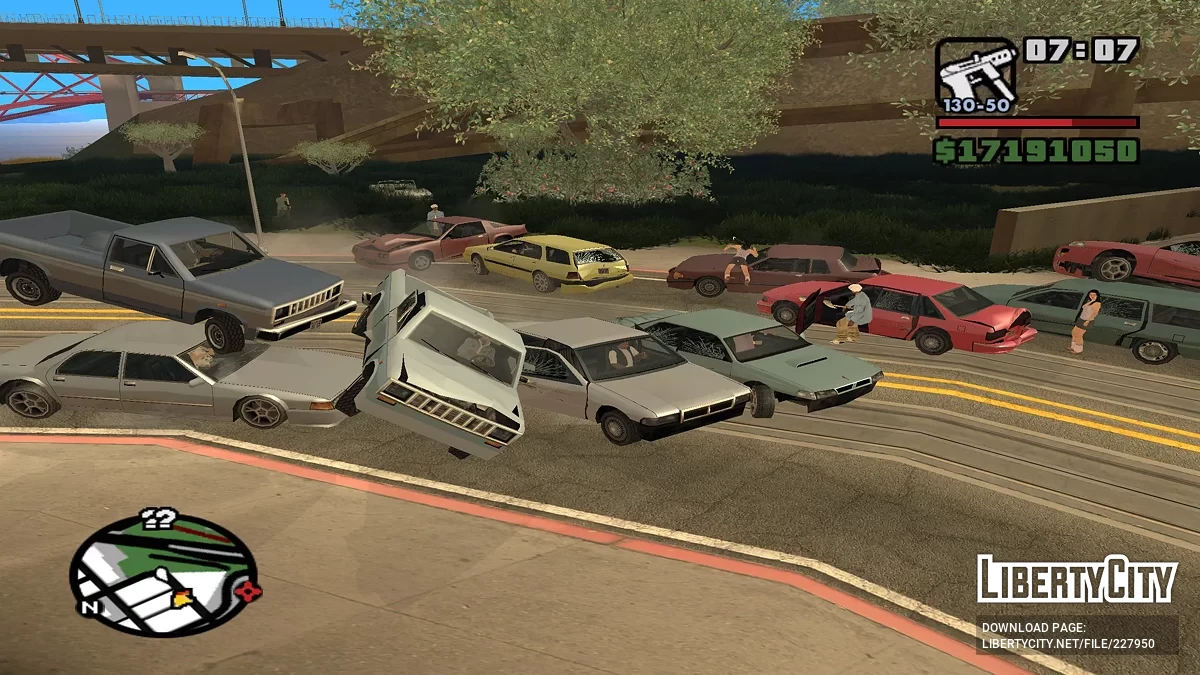 Kecepatan Lalu Lintas / GTA San Andreas