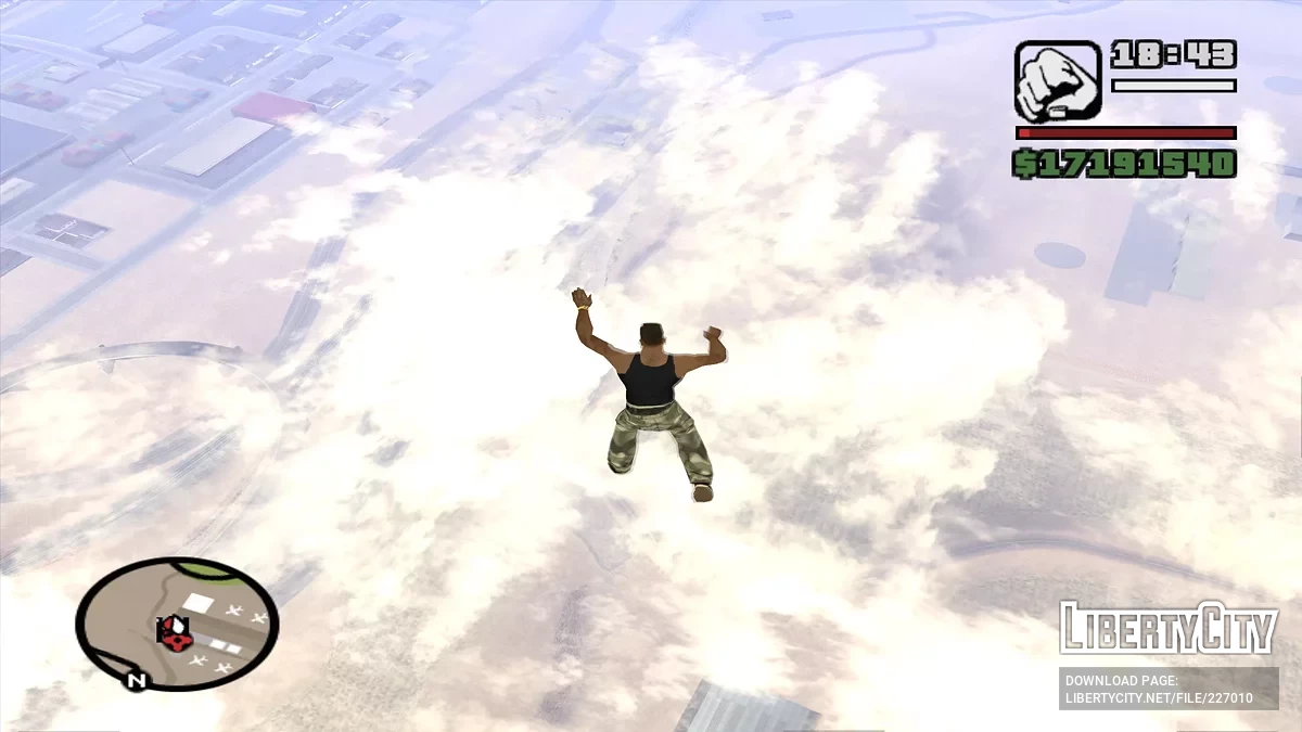 Gökyüzüne Teleport / GTA San Andreas