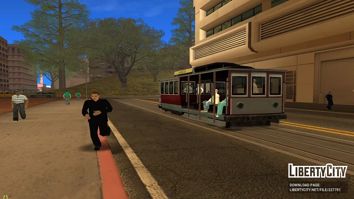 Lebende Straßenbahn / GTA San Andreas