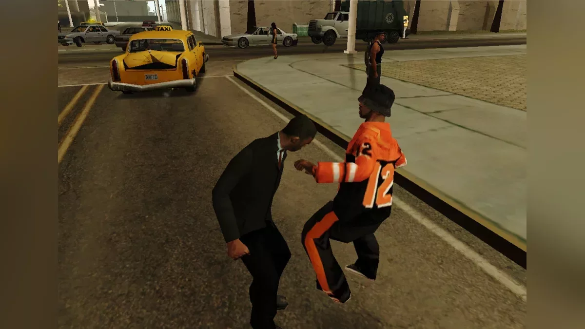 Бійки на вулицях / GTA San Andreas