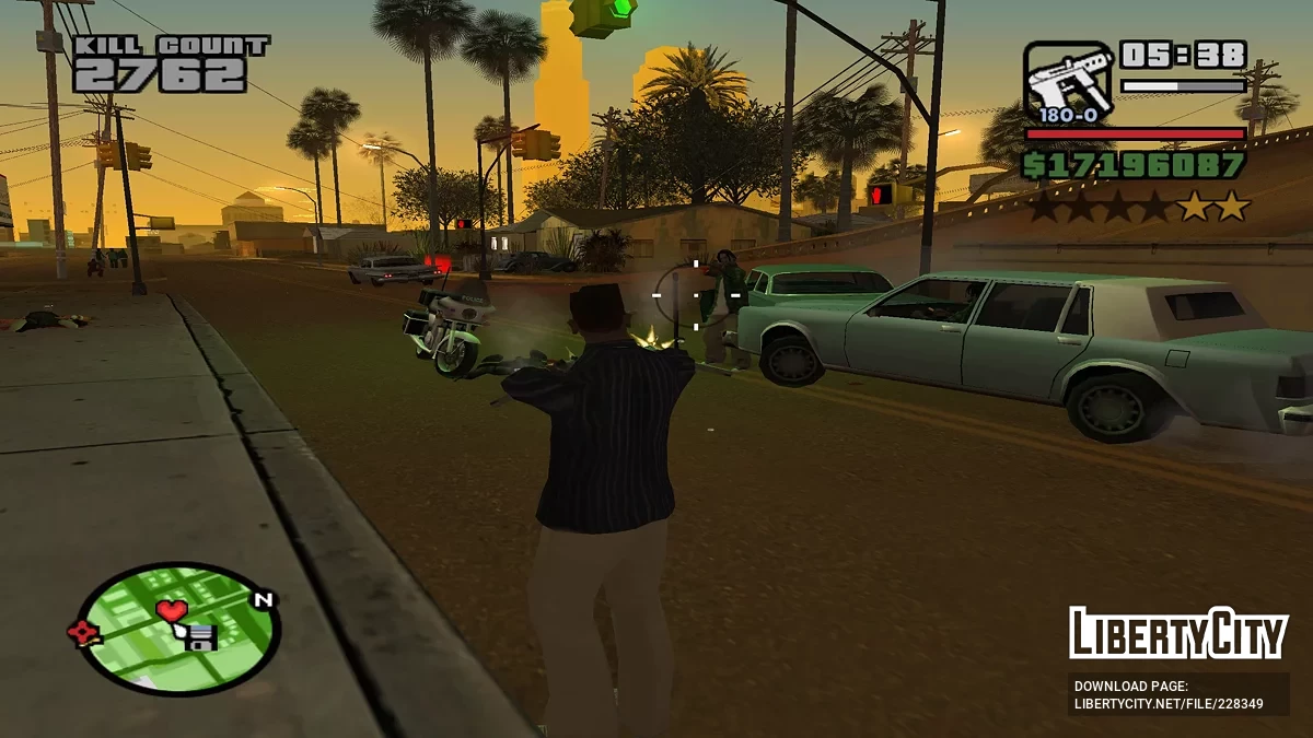 Contador de muertes en pantalla / GTA San Andreas