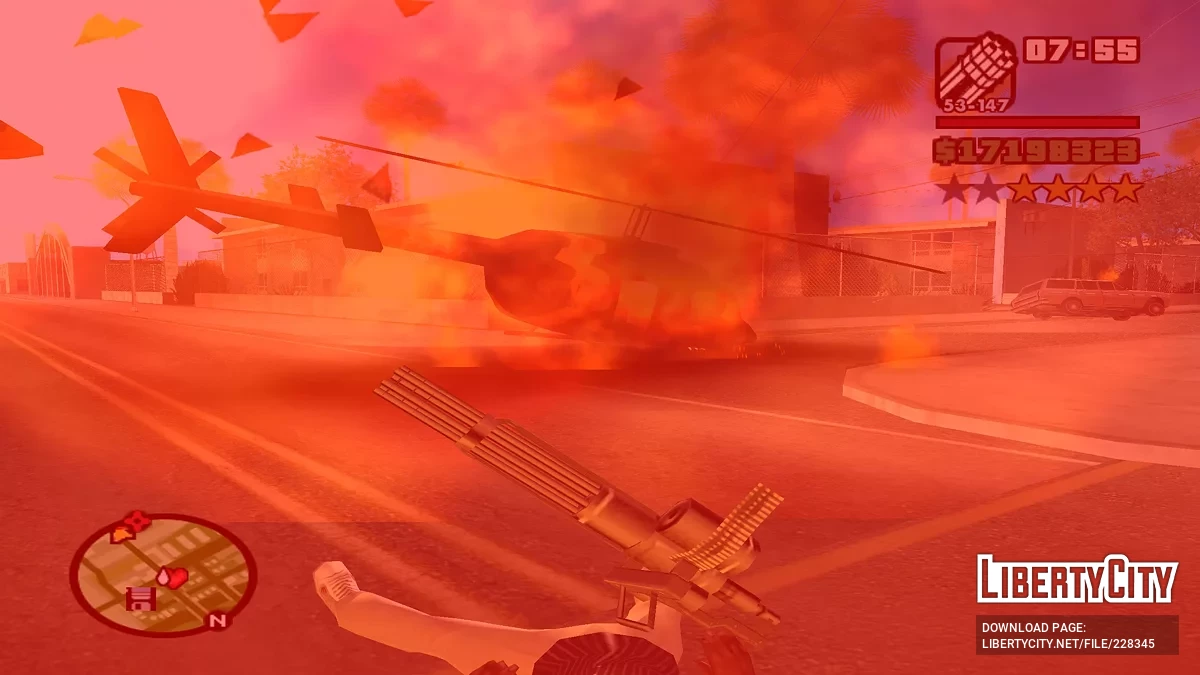 Effets de dégâts à l'écran / GTA San Andreas