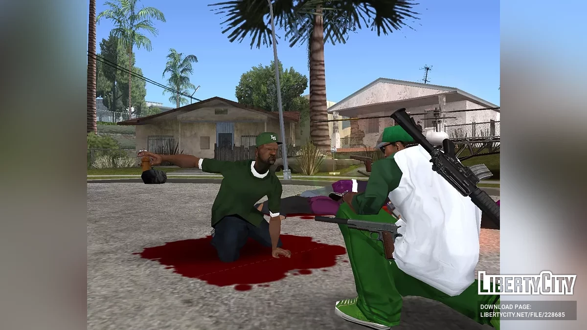 Поранені пішоходи / GTA San Andreas