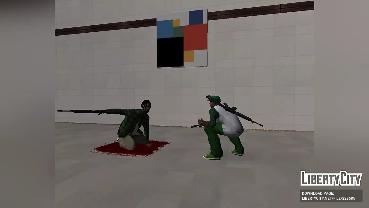 Поранені пішоходи / GTA San Andreas