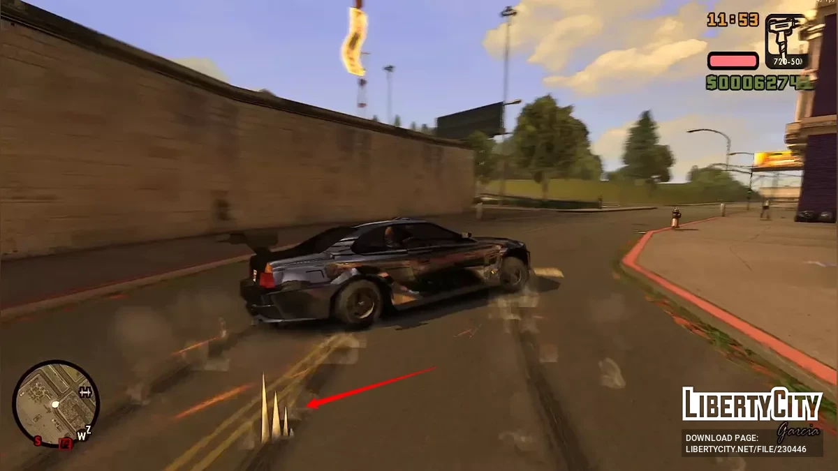 Araç Tekerlek Kayma Efekti / GTA San Andreas