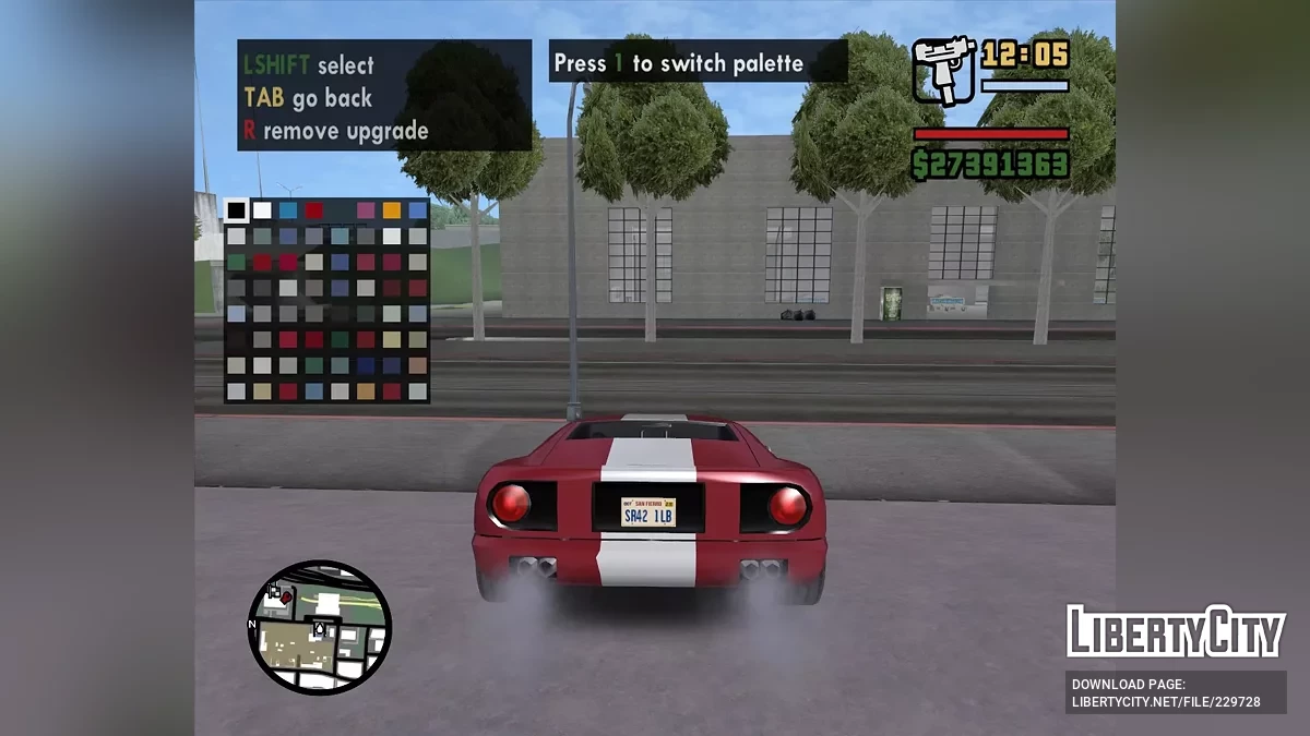 Palette Switcher / GTA San Andreas
