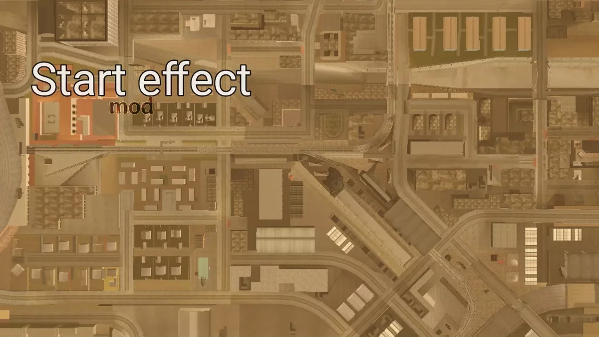 Мод ефекту старту / GTA San Andreas