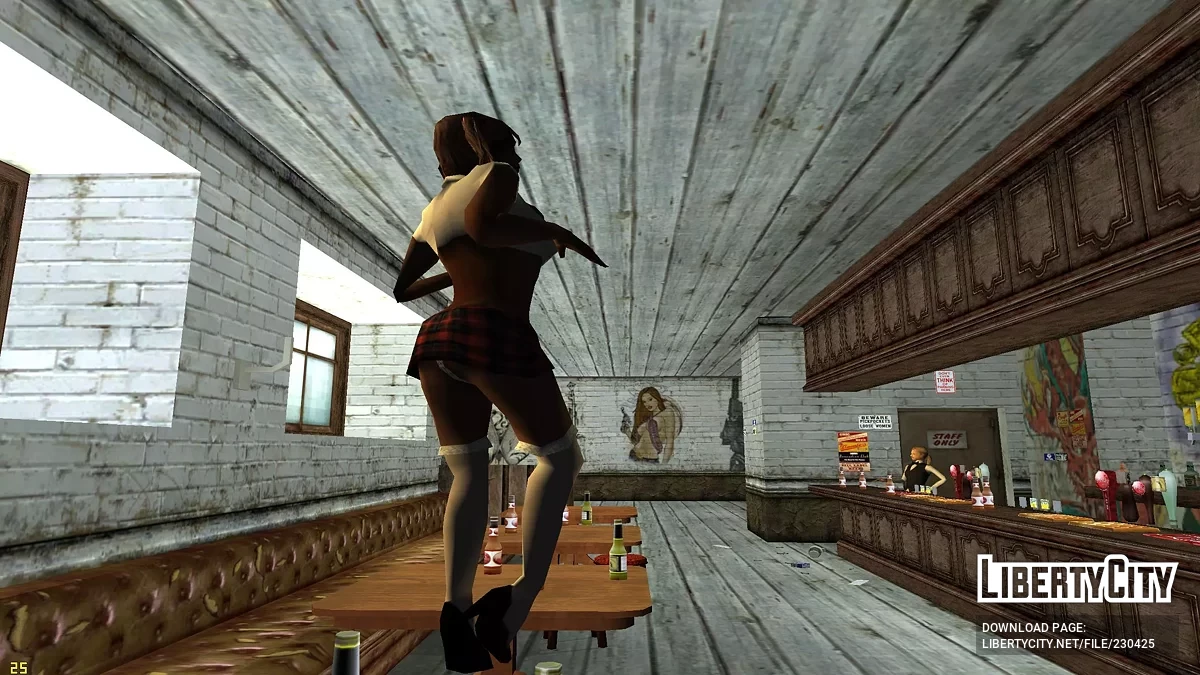 Danseuses au bar Ten Green Bottles / GTA San Andreas