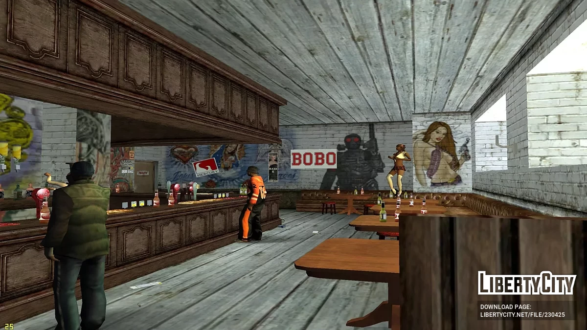 Danseuses au bar Ten Green Bottles / GTA San Andreas