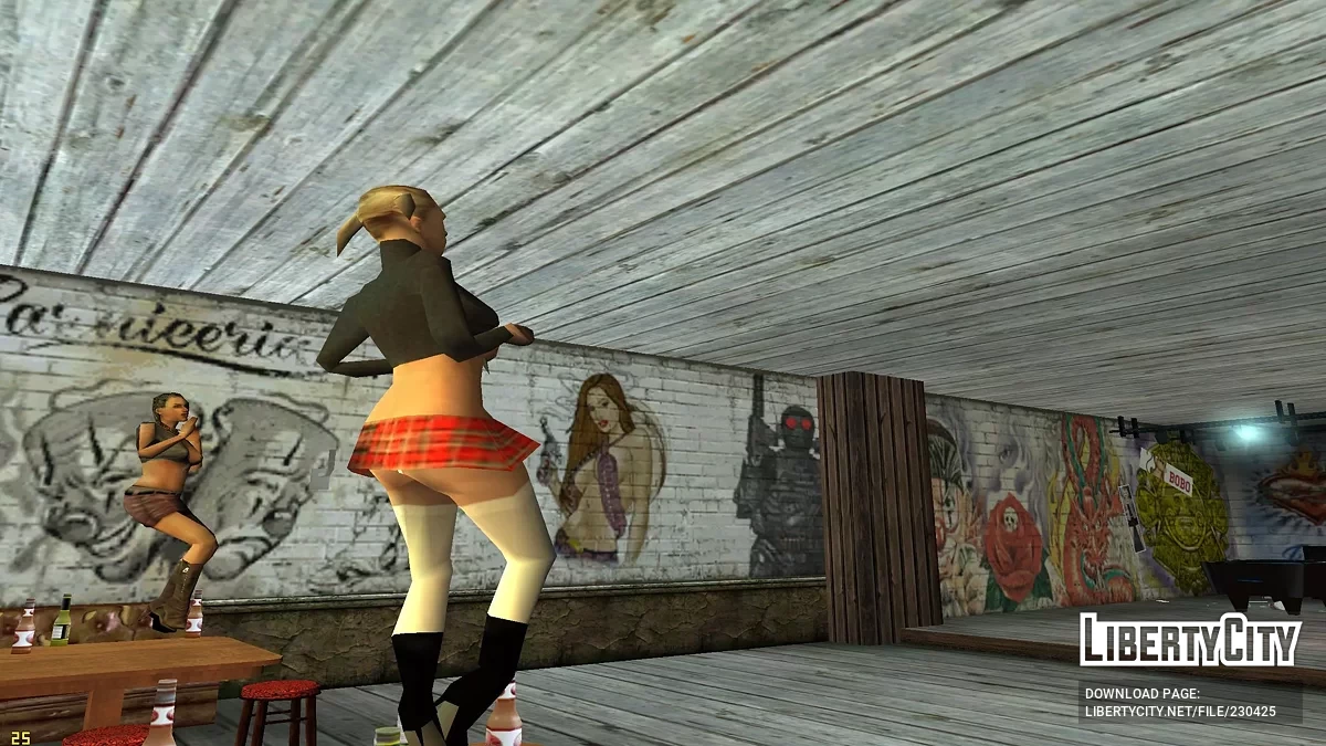 Danseuses au bar Ten Green Bottles / GTA San Andreas