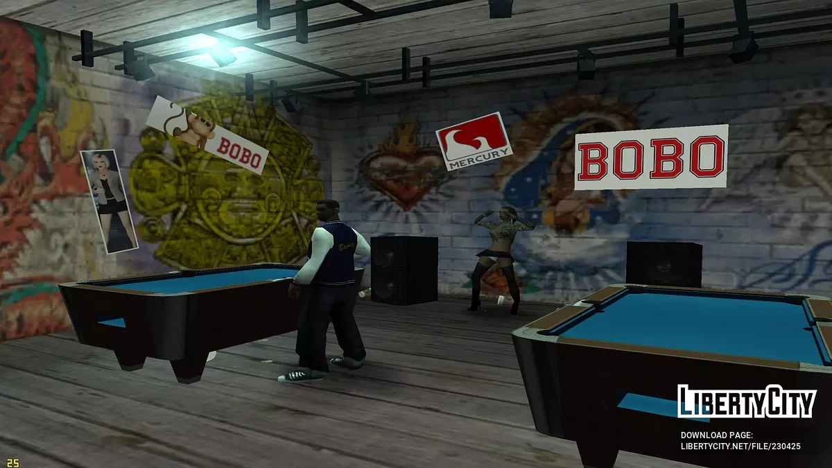 Danseuses au bar Ten Green Bottles / GTA San Andreas