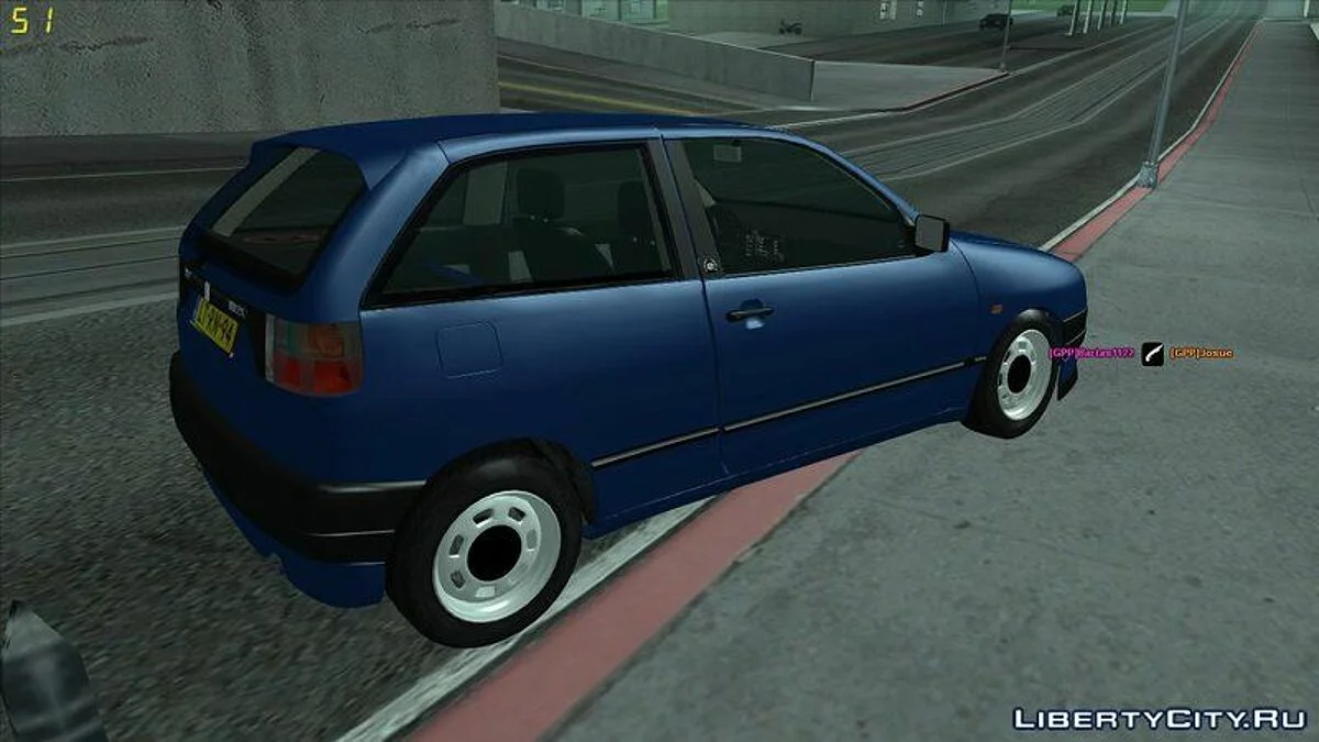 Seat Ibiza 1995 SWAP 1.6 / GTA San Andreas