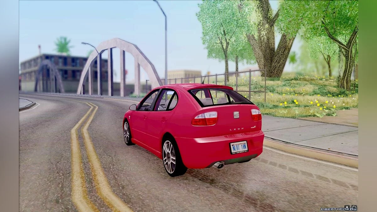 Seat Leon Cupra - Stock / GTA San Andreas