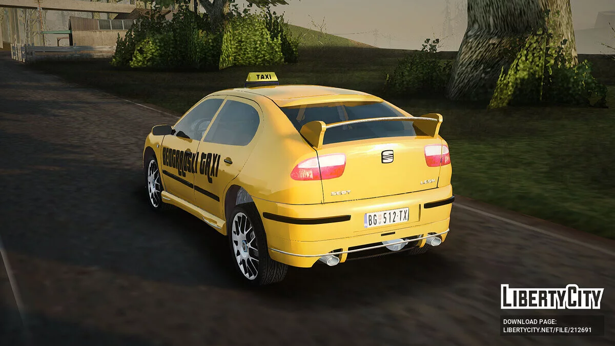 Seat Leon Belgrad Taksisi / GTA San Andreas