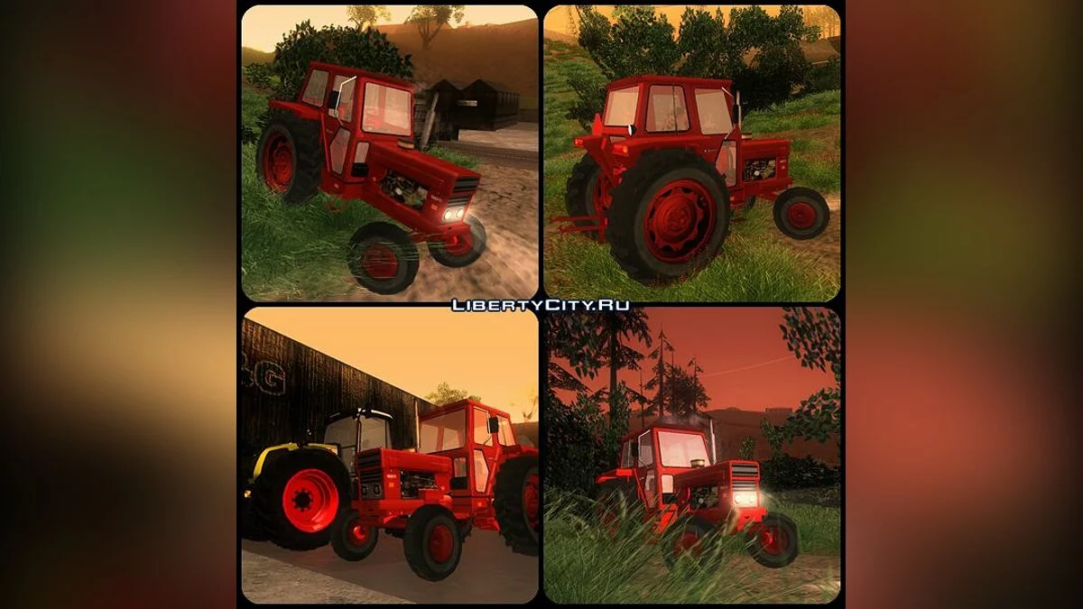 Tractor T650 / GTA San Andreas