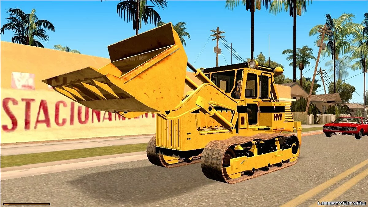 HVY Bulldozer GTA V Generasi Selanjutnya / GTA San Andreas
