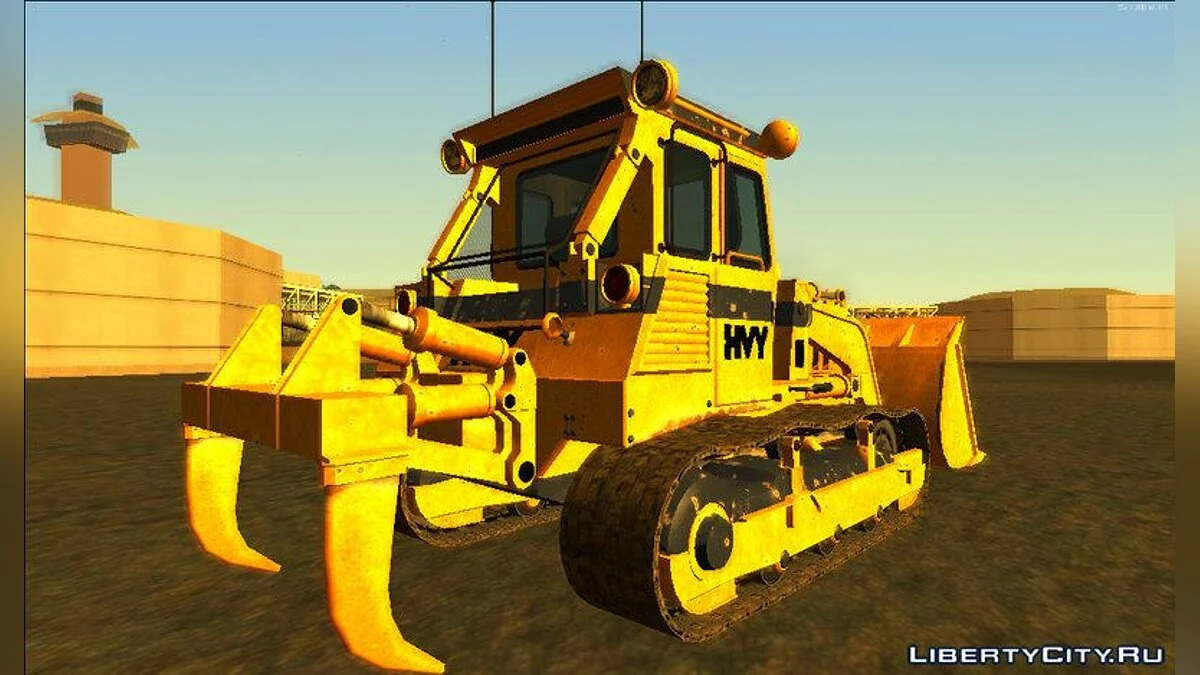 Bulldozer from GTA 5 / GTA San Andreas