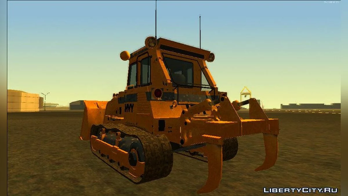 Bulldozer from GTA 5 / GTA San Andreas