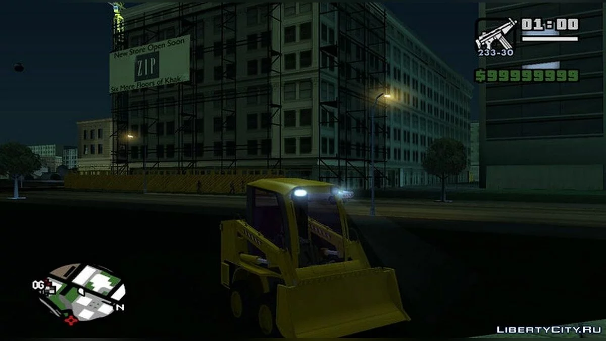 Excavateur du jeu Digger Simulator / GTA San Andreas