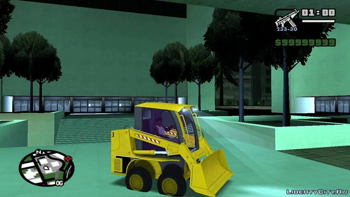 Excavateur du jeu Digger Simulator / GTA San Andreas