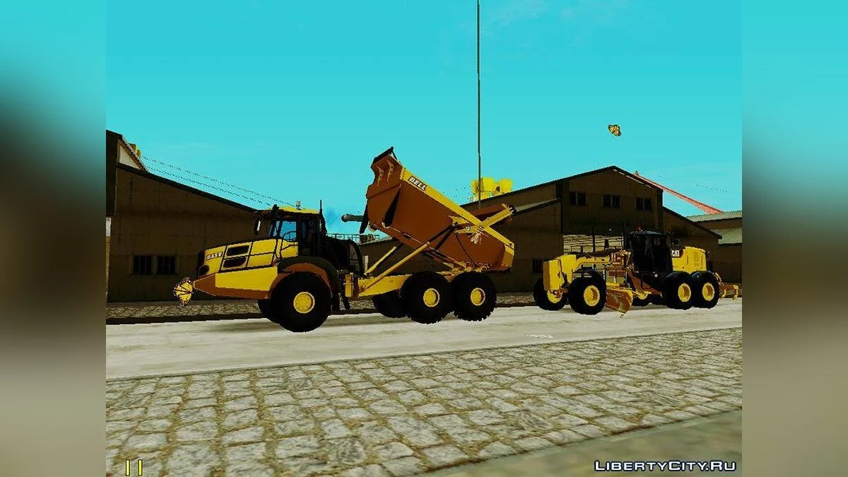 Caterpillar 140m3 Motor Grader / GTA San Andreas