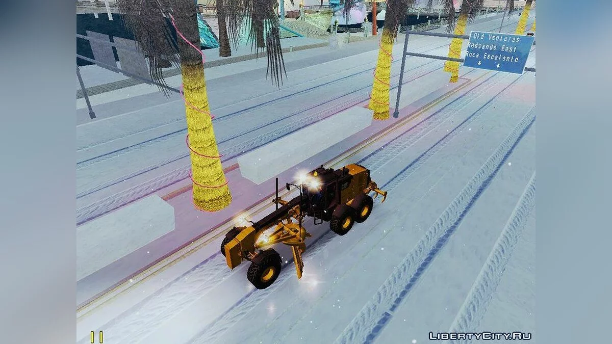 Caterpillar 140m3 Motor Grader / GTA San Andreas