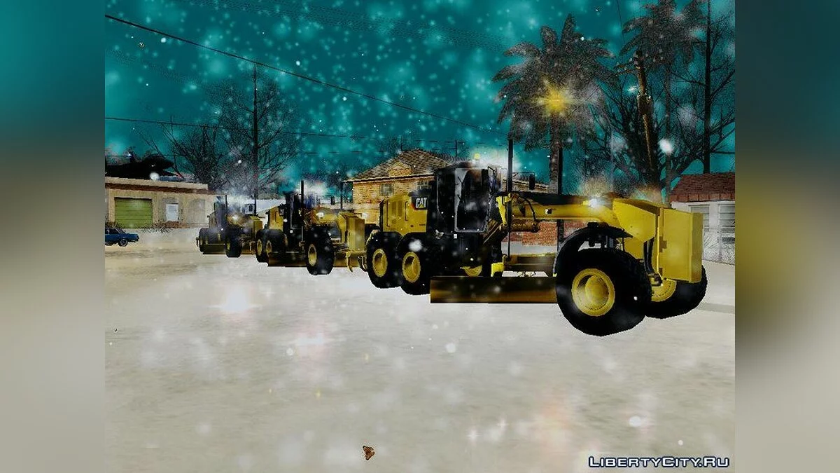 Caterpillar 140m3 Motor Grader / GTA San Andreas