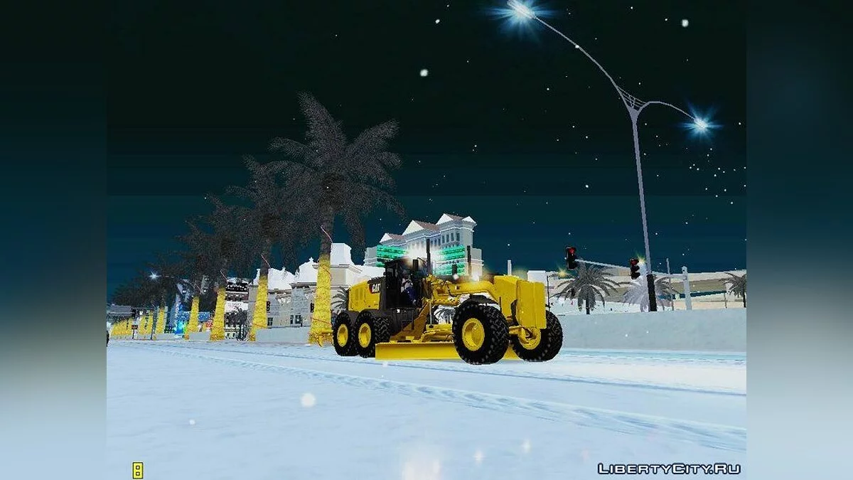 Caterpillar 140m3 Motor Grader / GTA San Andreas