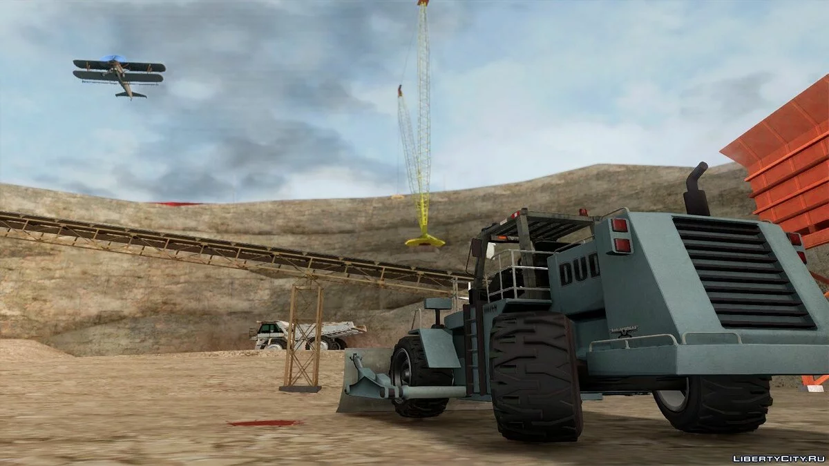 Dozer [HD Unvierse Style] / GTA San Andreas