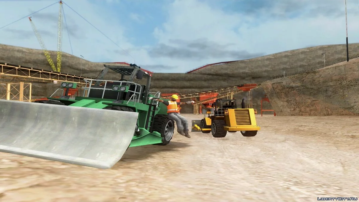 Dozer [HD Unvierse Style] / GTA San Andreas