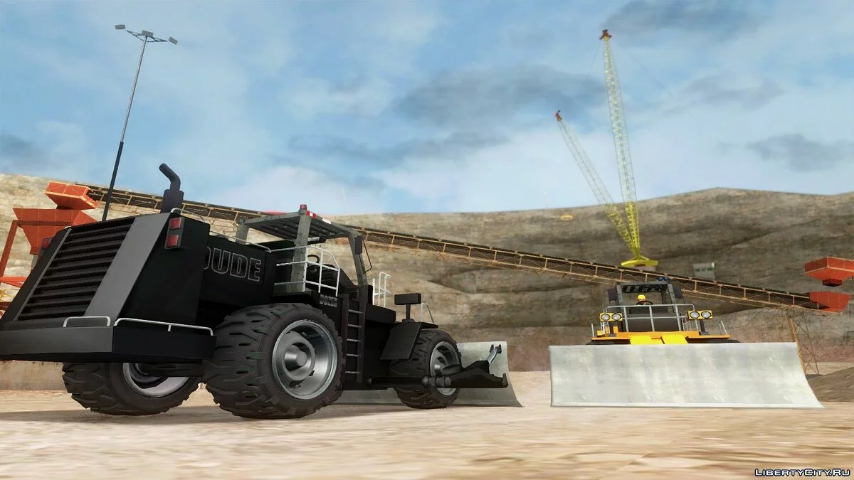 Dozer [HD Unvierse Style] / GTA San Andreas