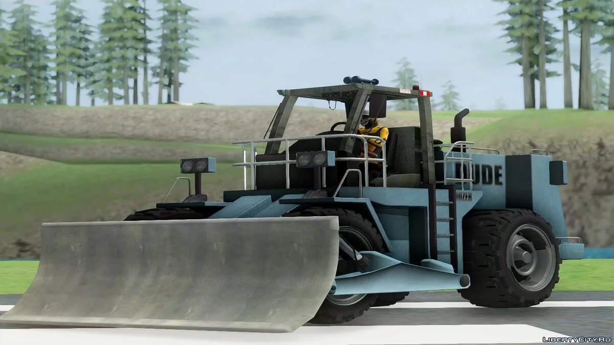 Dozer [HD Unvierse Style] / GTA San Andreas
