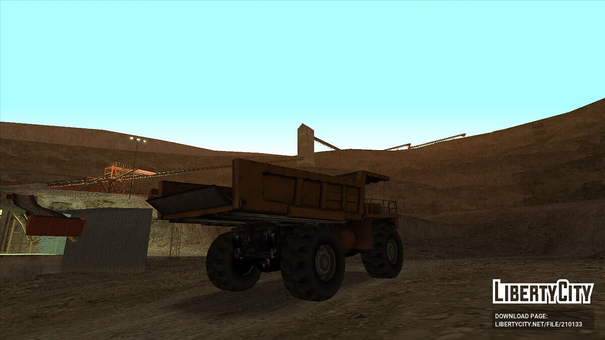 Dumper Truck with new texture / GTA San Andreas