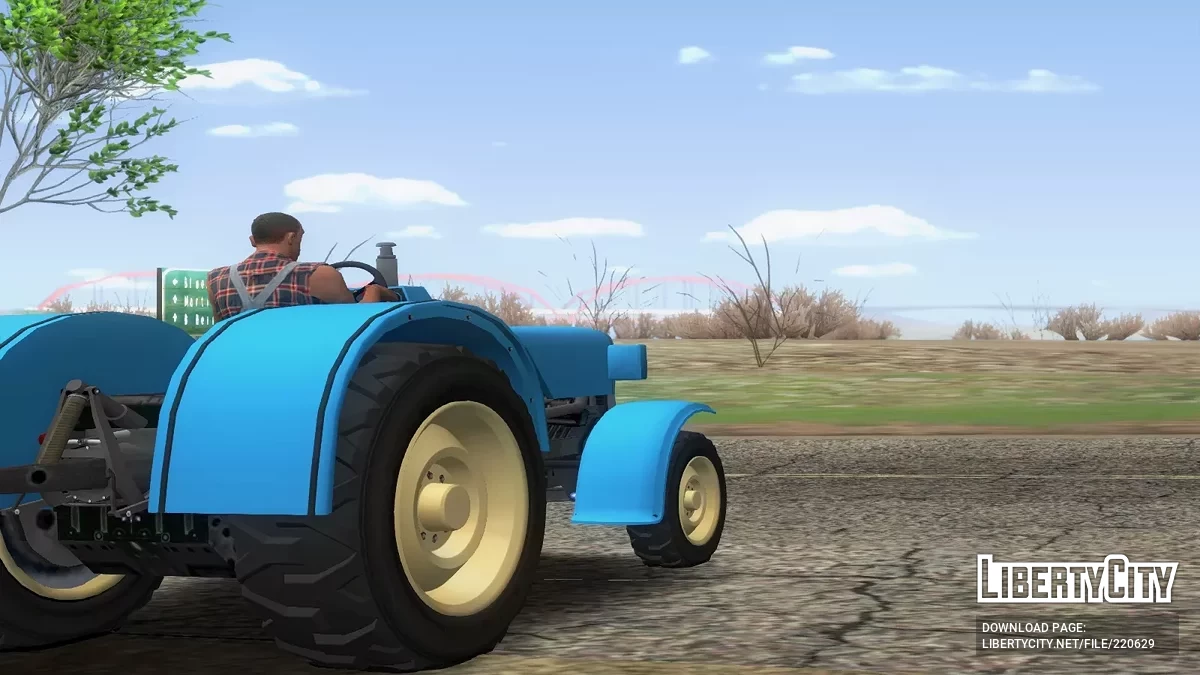 Jack Sheepe Tractor (GTA V / Online) [Only Vehfuncs] / GTA San Andreas