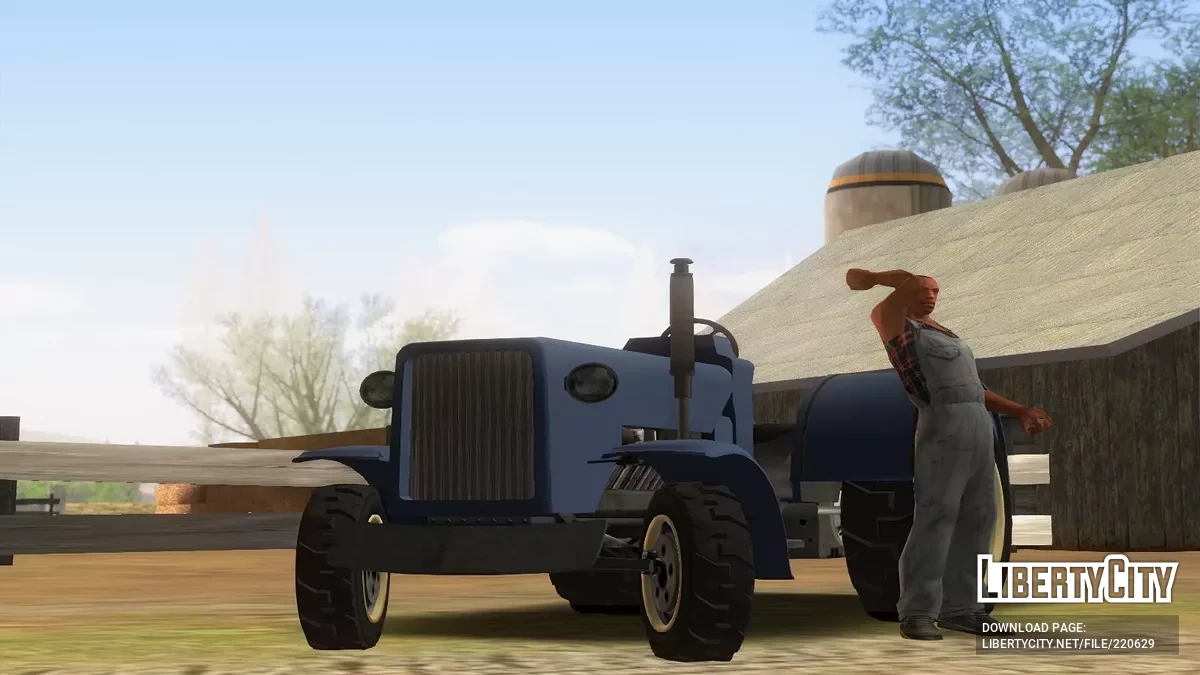 Jack Sheepe Tractor (GTA V / Online) [Only Vehfuncs] / GTA San Andreas