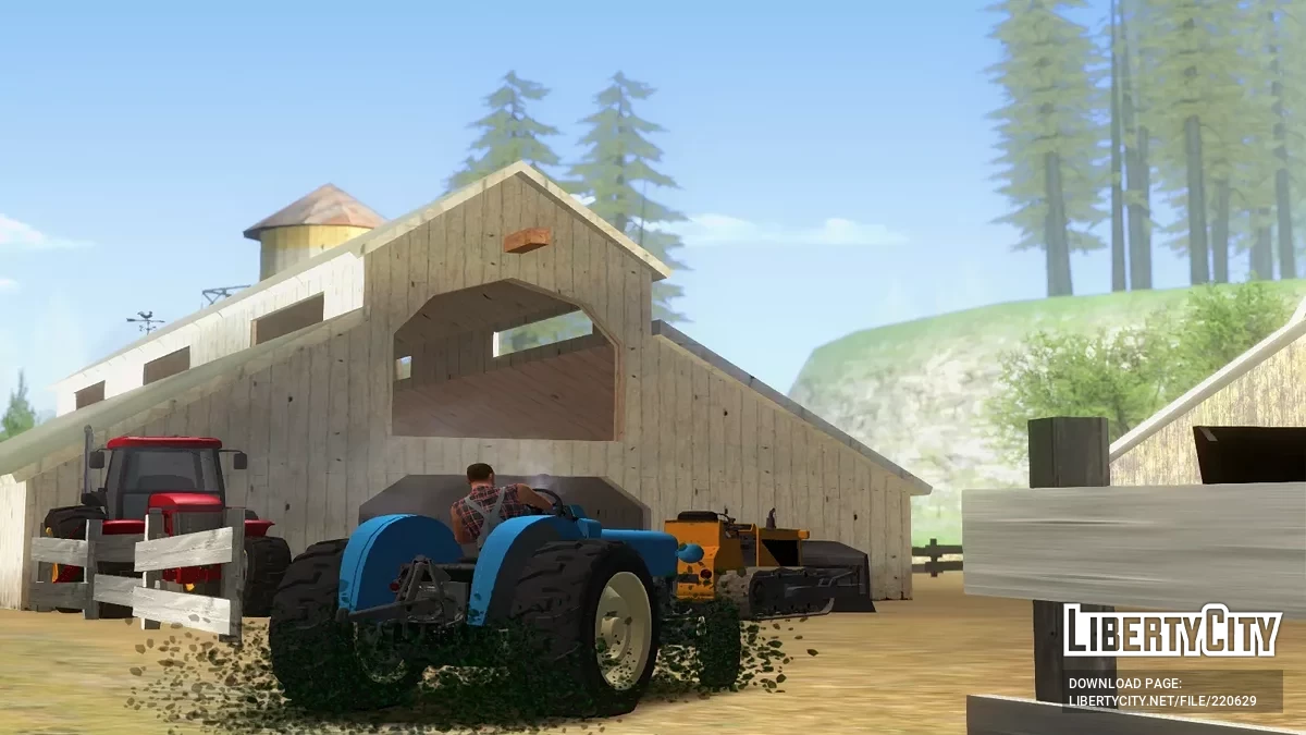 Jack Sheepe Tractor (GTA V / Online) [Only Vehfuncs] / GTA San Andreas