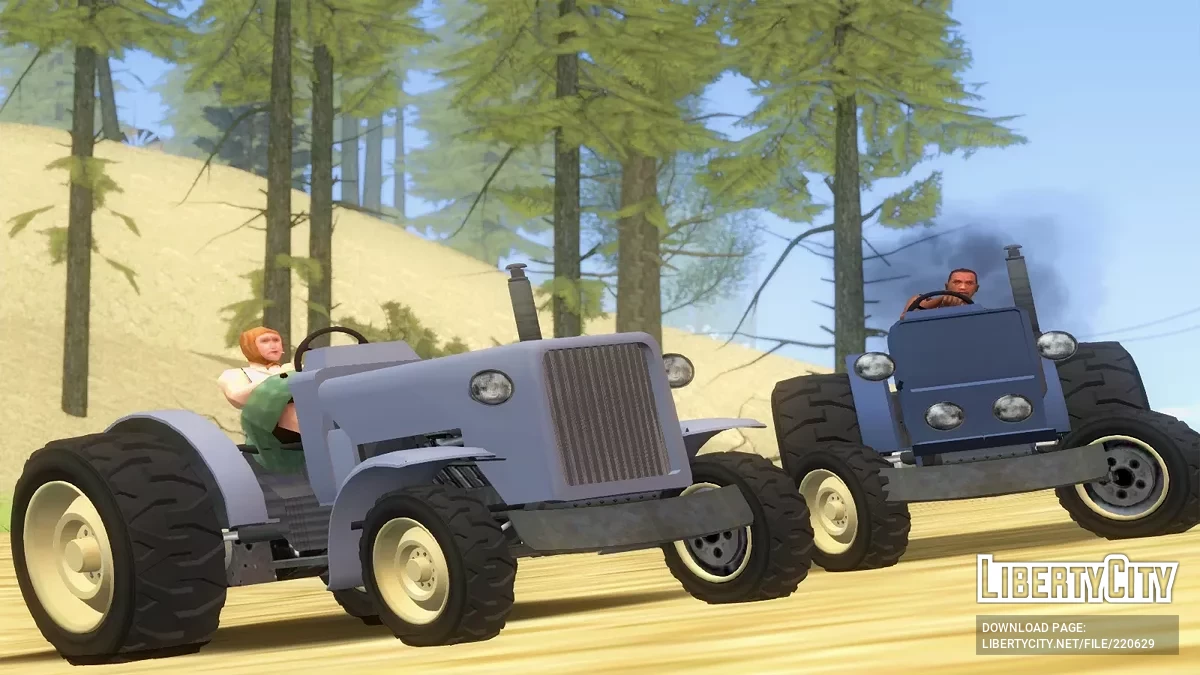 Jack Sheepe Tractor (GTA V / Online) [Only Vehfuncs] / GTA San Andreas